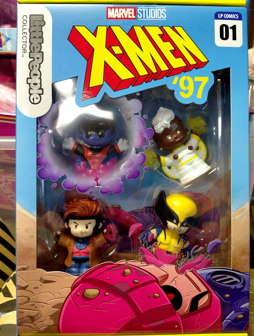Fisher-Price Marvel X-Men Issue 1 Little People Collector Figure Set NWT